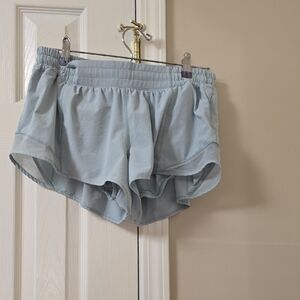 Lululemon Hotty Hot Short in Blue Linen
